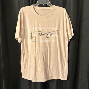 Men’s SHEIN Creation of Adam T-Shirt XL